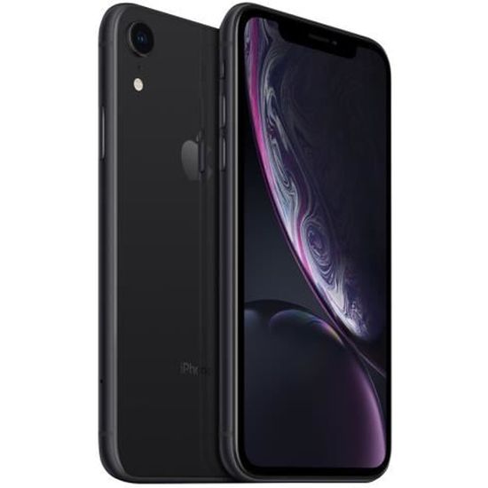 apple iphone xr 64go noir reconditionne excell