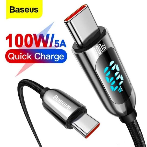 – Câble PD 100W Type-c Vers Type-c