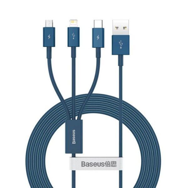 – Cable Superieur Series 3-in-1 (Bleu)