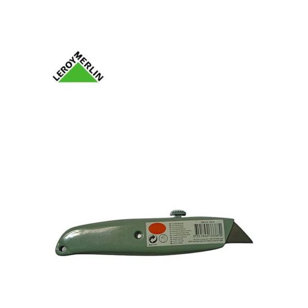 Cutter Avec Lames Rétractable En Métal - Hauteur 15 Cm - Garantie 1 An