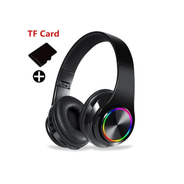 Écouteurs Sans Fil Bluetooth Pliables + SD Card Nori