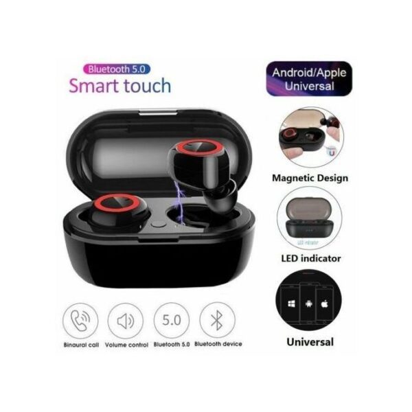 Écouteurs Stéréo Sans Fil Bluetooth 5.0 Micro
