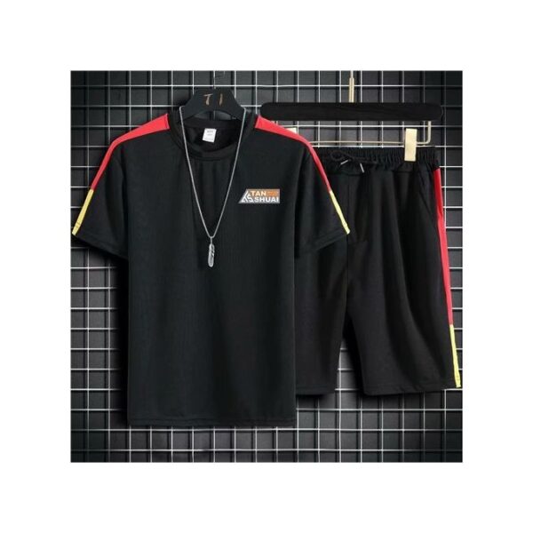 Ensemble De Shorts à Manches Courtes Pour Hommes 2 En 1