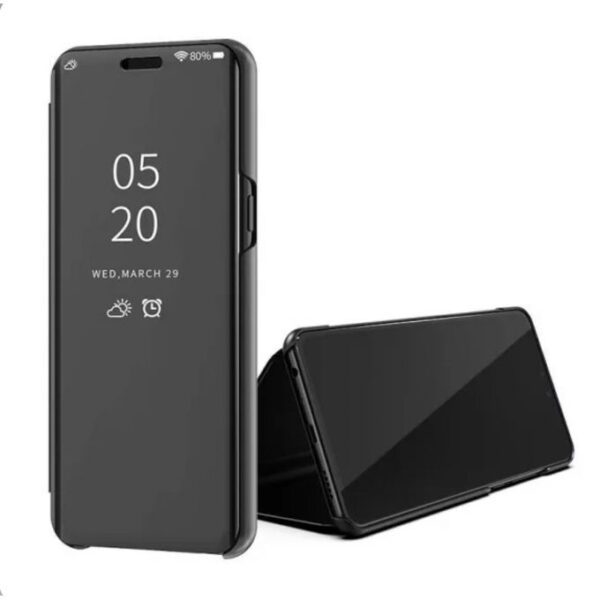 Etui Miroir Pour Samsung Galaxy A13 - 4G - Coque Clear View + Un Anti Choc