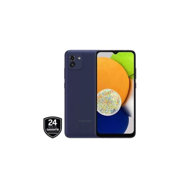 galaxy a03 ram 4go rom 64go bleu