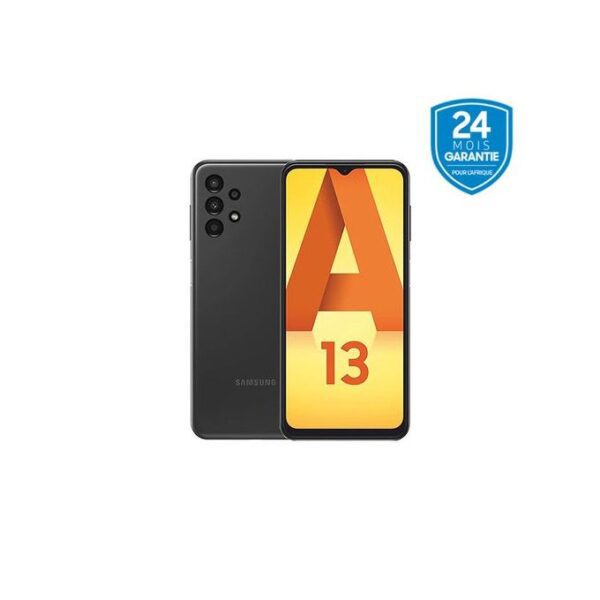 Galaxy A13 - 6.6" - RAM 4Go - ROM 128Go - Caméra 50+5+2+2MP - 5000mAh – Black