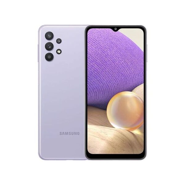 Galaxy A32- Ecran 6.4" - 6Go RAM - 128Go ROM - Quatre camera 64+8+5+5MP - Batterie 5000 mAh - Violet