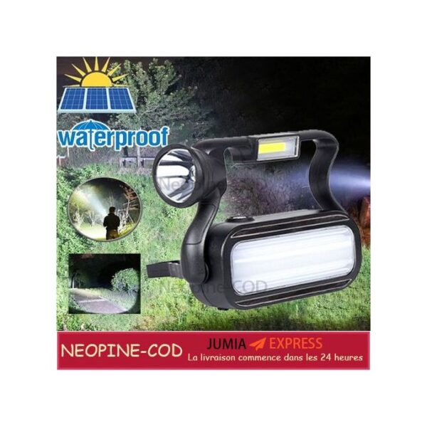 Iampe Torche Rechargeable Torche Solaire