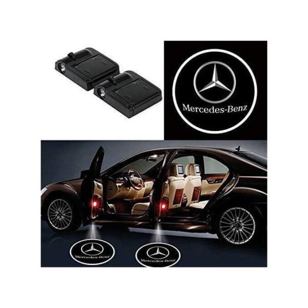 Logo Lumineux Pour Portière De Voiture Mercedes