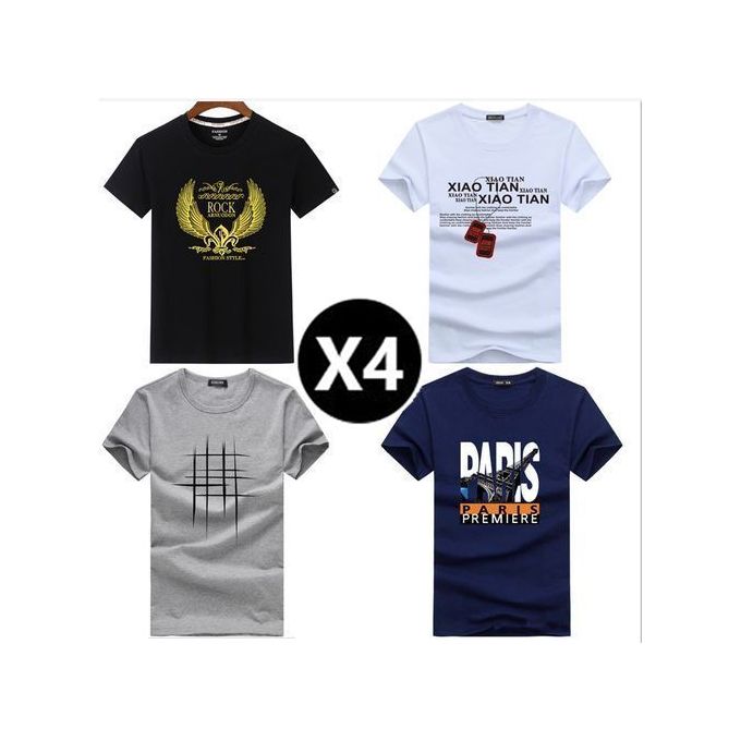 lot-de-4-t-shirt-en-coton-a-manches-courtes-pour-hommes.jpg lot de 4 t shirt en coton a manches courtes pour hommes