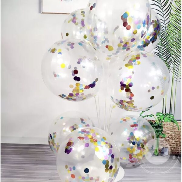 Lot de 6 ballon gonflable latex mat