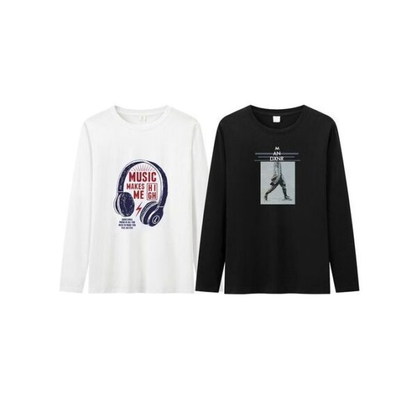 Men's Fashion Long Sleeve T-Shirt (2 In 1)