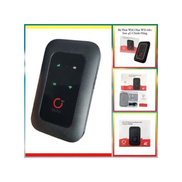 Pocket Wifi Olax -Noir