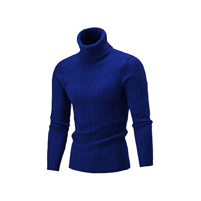 pull-a-col-roule-pour-homme-en-coton-et-polyester-bleu.jpg pull a col roule pour homme en coton et polyester bleu