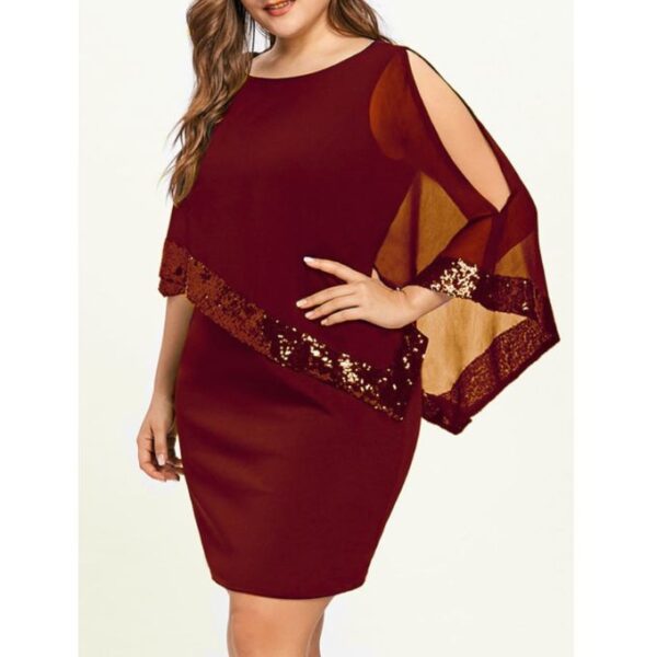 Robe Tendance Femme - Rouge