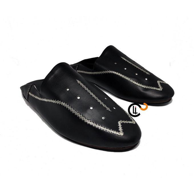 sandale-babouche-ivoire-noir.jpg sandale babouche ivoire noir
