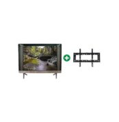 televiseur led 17 pouces avec port hdmi usb support mural